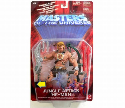 MASTER OF THE UNIVERSE - He-man Jungle Attack - Click Image to Close